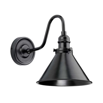 Elstead - Nástěnné svítidlo PROVENCE 1xE27/60W/230V černá