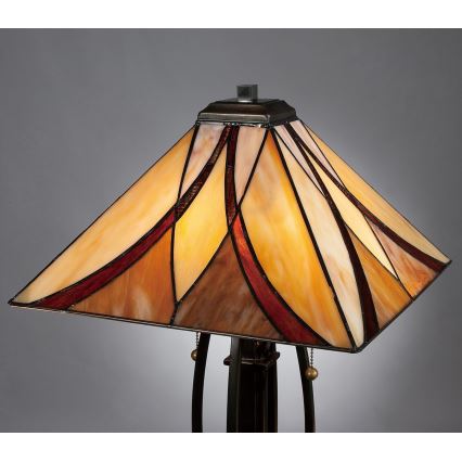 Elstead - Stolní lampa Tiffany ASHEVILLE 2xE27/60W/230V    