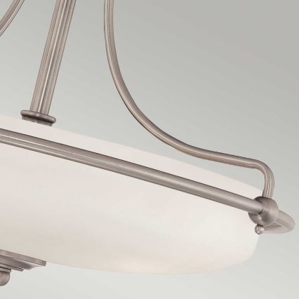 Elstead - Přisazený lustr GRIFFIN 3xE27/100W/230V matný chrom