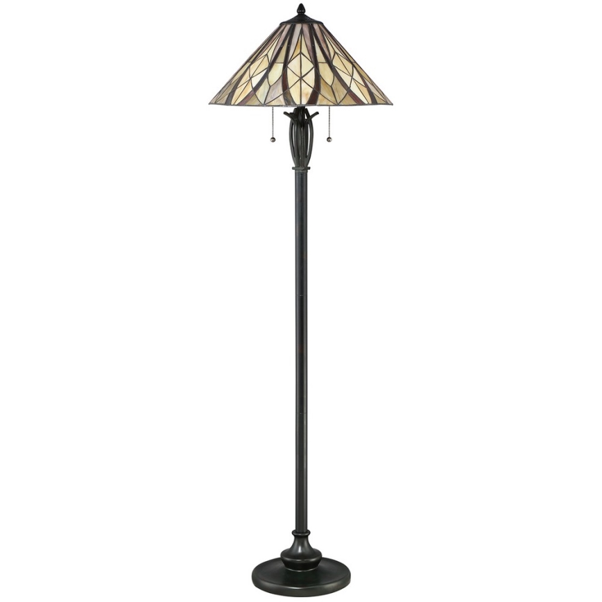 Elstead - Stojací lampa VICTORY 2xE27/60W/230V