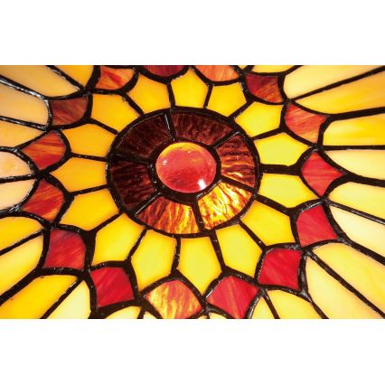 Elstead - Stropní svítidlo Tiffany WEST 2xE27/75W/230V    