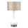 Elstead - Stolní lampa MILO 1xE27/60W/230V šedá/zlatá