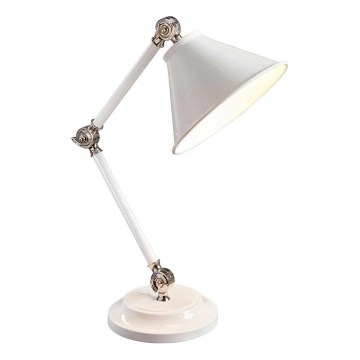 Elstead - Stolní lampa PROVENCE ELEMENT 1xE27/60W/230V bílá