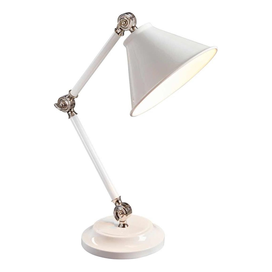 Elstead - Stolní lampa PROVENCE ELEMENT 1xE27/60W/230V bílá