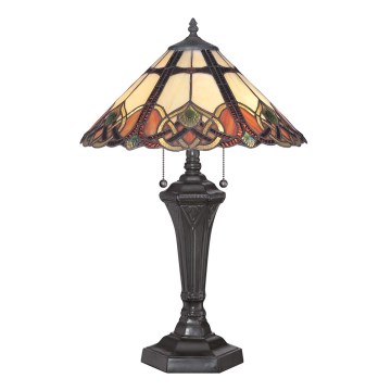 Elstead - Stolní lampa Tiffany BELLE 2xE27/75W/230V    