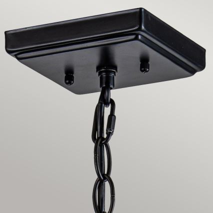 Elstead - Lustr na řetězu Tiffany ALDERLEY 1xE27/60W/230V