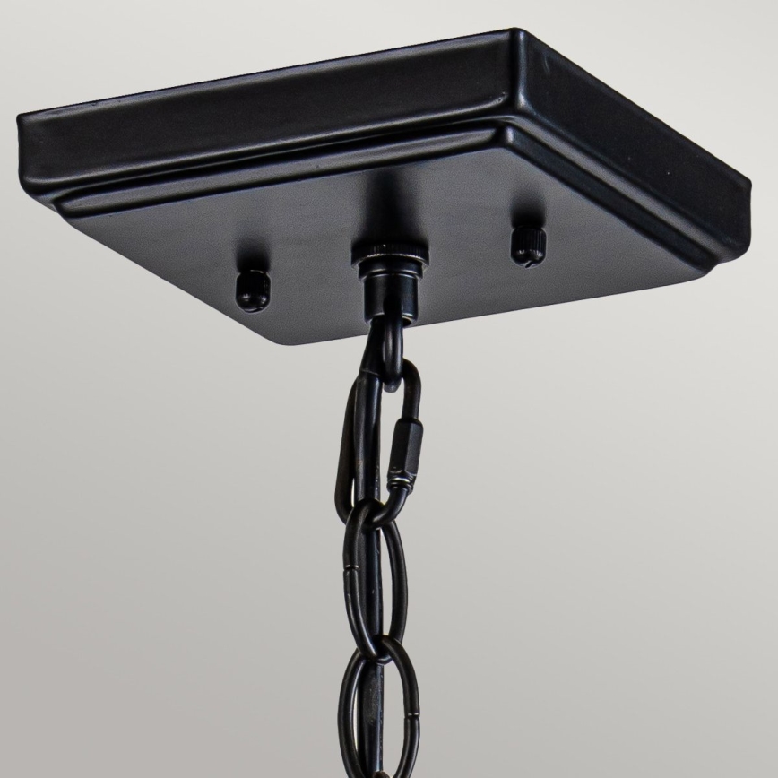 Elstead - Lustr na řetězu Tiffany ALDERLEY 1xE27/60W/230V