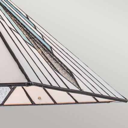 Elstead - Lustr na řetězu Tiffany ALDERLEY 1xE27/60W/230V