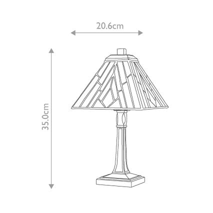 Elstead - Stolní lampa ALDERLEY 1xE14/40W/230V 35 cm