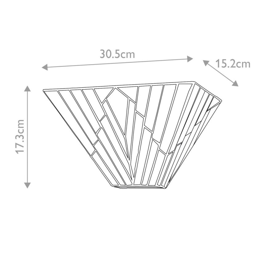 Elstead - Nástěnné svítidlo Tiffany ALDERLEY 2xE14/40W/230V