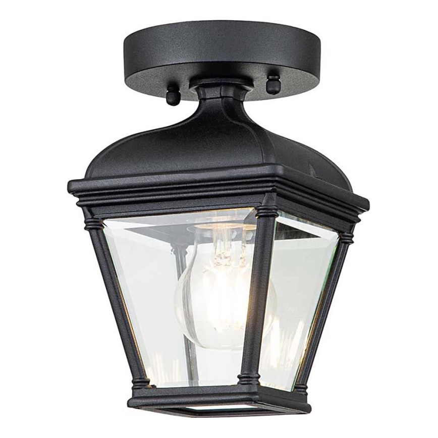 Elstead - Venkovní stropní svítidlo BAYVIEW 1xE27/60W/230V IP44 černá
