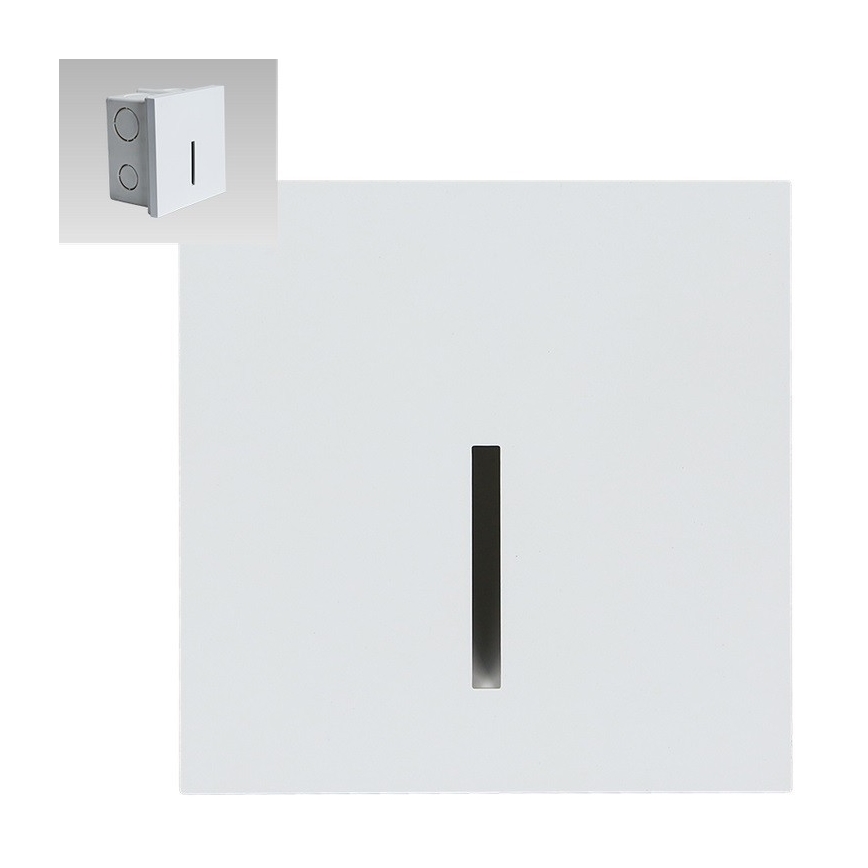 Emithor 70427 - LED Schodišťové svítidlo LINE LED/1W/230V 4000K bílá