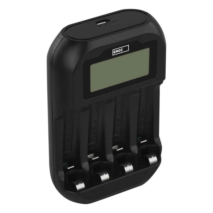 Nabíječka baterií s LCD displejem 4xAA/AAA 5V