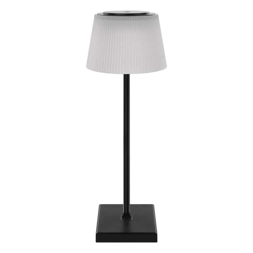 LED Stmívatelná nabíjecí lampa KATIE LED/4W/10V 1800mAh IP44 CRI 90 černá