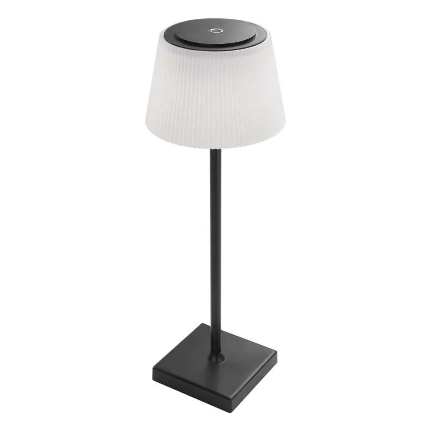 LED Stmívatelná nabíjecí lampa KATIE LED/4W/10V 1800mAh IP44 CRI 90 černá