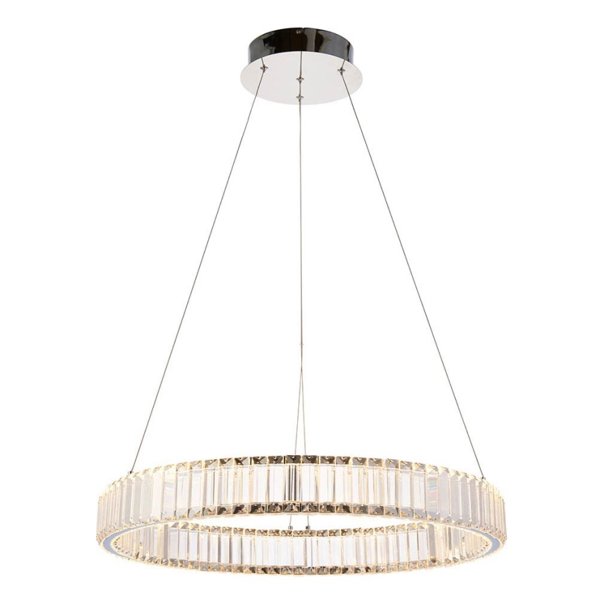 Endon 102255 - LED Stmívatelný lustr na lanku LAGUNA LED/36W/230V lesklý chrom