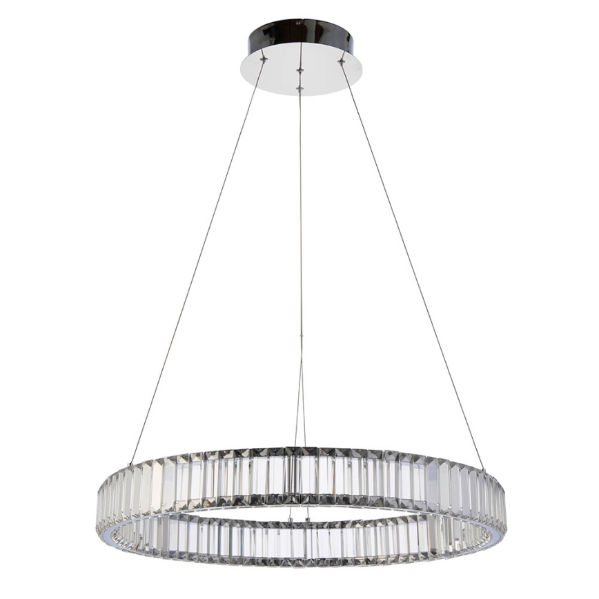 Endon 102255 - LED Stmívatelný lustr na lanku LAGUNA LED/36W/230V lesklý chrom