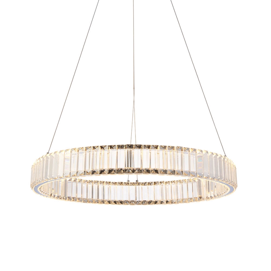 Endon 102255 - LED Stmívatelný lustr na lanku LAGUNA LED/36W/230V lesklý chrom