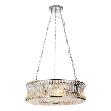 Endon 104528 - Lustr na řetězu 6xE14/6W/230V lesklý chrom