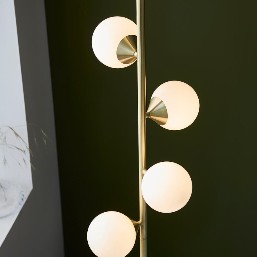 Endon 106756 - Stojací lampa OTIS 5xG9/3W/230V zlatá