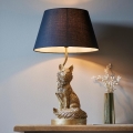 Endon 106796 - Stolní lampa FOX 1xE14/6W/230V černá/mosaz