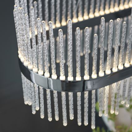 Endon 107109 - LED Lustr na lanku LED/47W/230V 3000K lesklý chrom