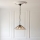 Endon 111922 - Lustr na řetězu Tiffany ASTORIA 3xE27/10W/230V pr. 48 cm