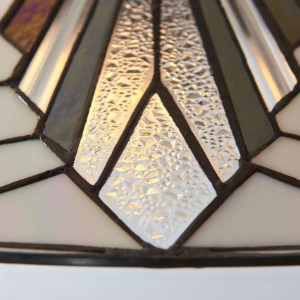 Endon 111922 - Lustr na řetězu Tiffany ASTORIA 3xE27/10W/230V pr. 48 cm