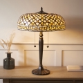 Endon 112178 - Stolní lampa Tiffany MILLE FEUX 2xE14/40W/230V pr. 45 cm