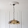 Endon 112193 - Lustr na řetězu Tiffany SULLIVAN 3xE27/60W/230V pr. 57 cm