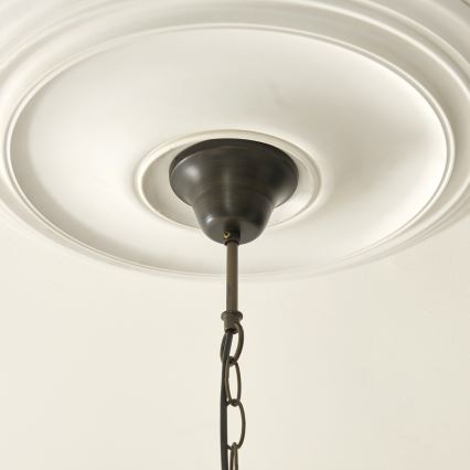 Endon 112246 - Lustr na řetězu Tiffany BOTANICA 1xE27/60W/230V pr. 45 cm