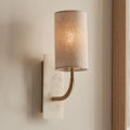 Endon 114203 - Nástěnná lampa 1xE14/7W/230V béžová/zlatá
