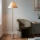 Endon 114209 - Stojací lampa 1xE27/10W/230V béžová/zlatá