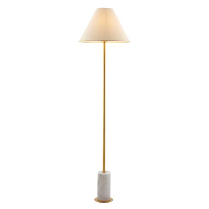 Endon 114209 - Stojací lampa 1xE27/10W/230V béžová/zlatá