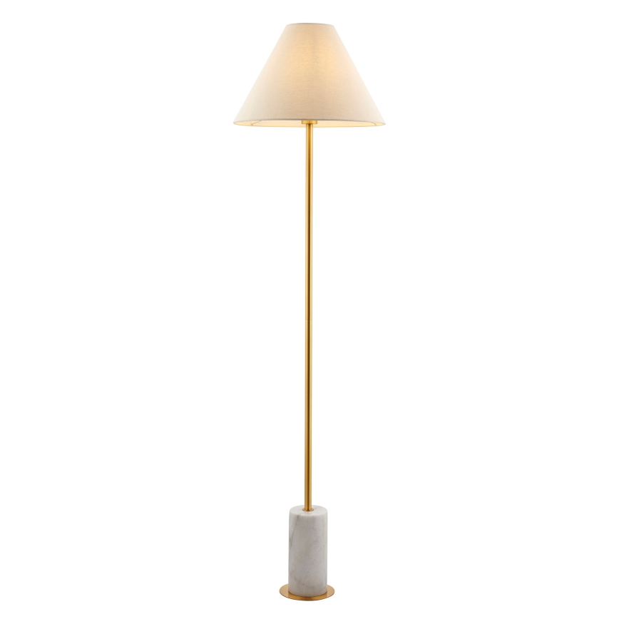 Endon 114209 - Stojací lampa 1xE27/10W/230V béžová/zlatá