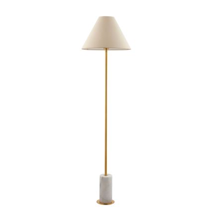 Endon 114209 - Stojací lampa 1xE27/10W/230V béžová/zlatá