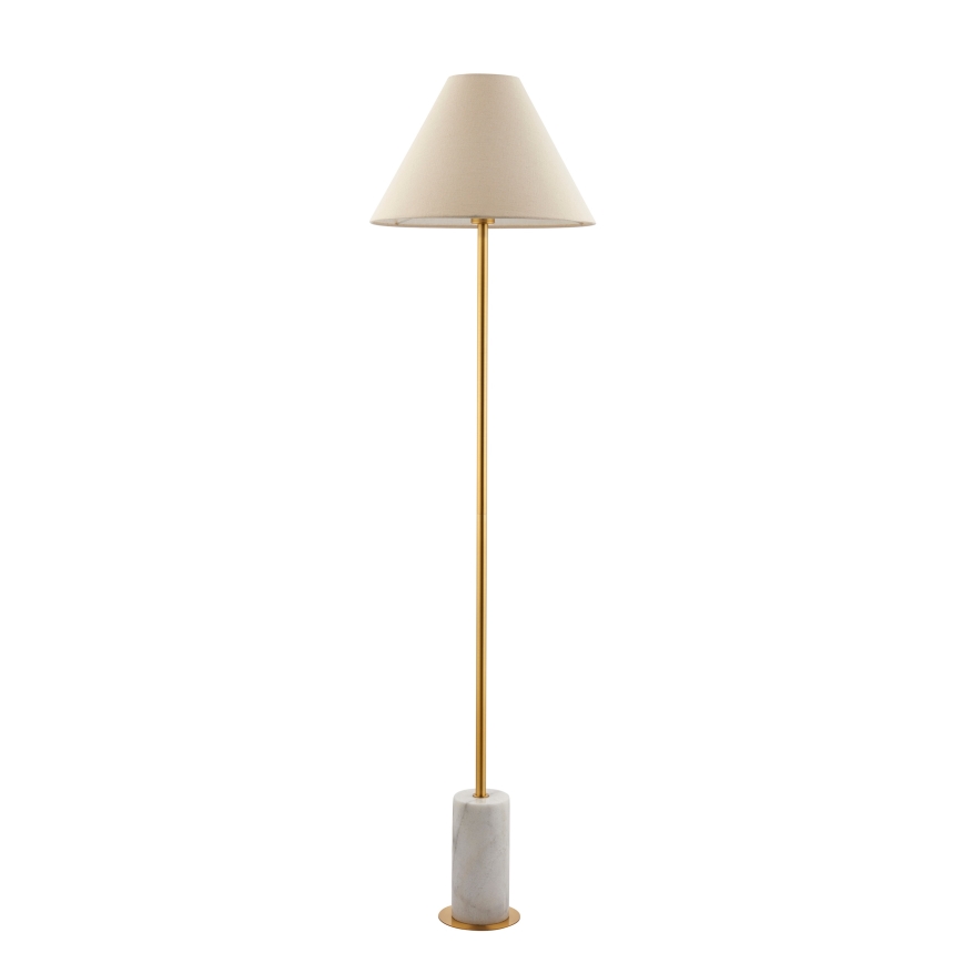 Endon 114209 - Stojací lampa 1xE27/10W/230V béžová/zlatá