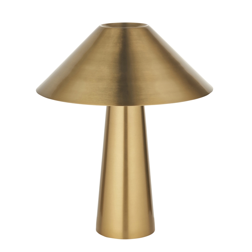 Endon 118685 - Stolní lampa ISAK 1xE27/10W/230V zlatá