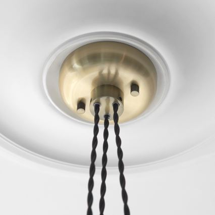 Endon 120648 - Lustr na lanku 3xE27/10W/230V mosaz