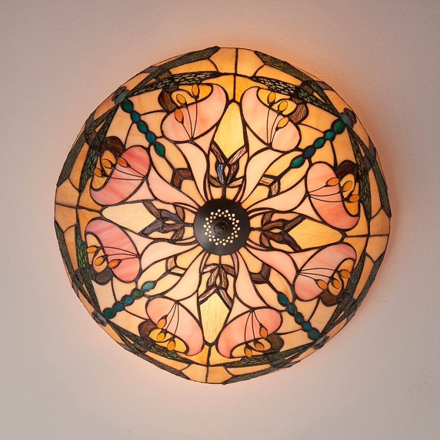 Endon 63922 - Stropní svítidlo ASHTON 2xE27/60W/230V pr. 45 cm