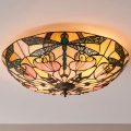 Endon 63922 - Stropní svítidlo Tiffany ASHTON 2xE27/60W/230V pr. 45 cm