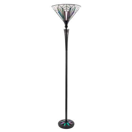 Endon 63933 - Stojací lampa Tiffany ASTORIA 1xE27/60W/230V pr. 40 cm