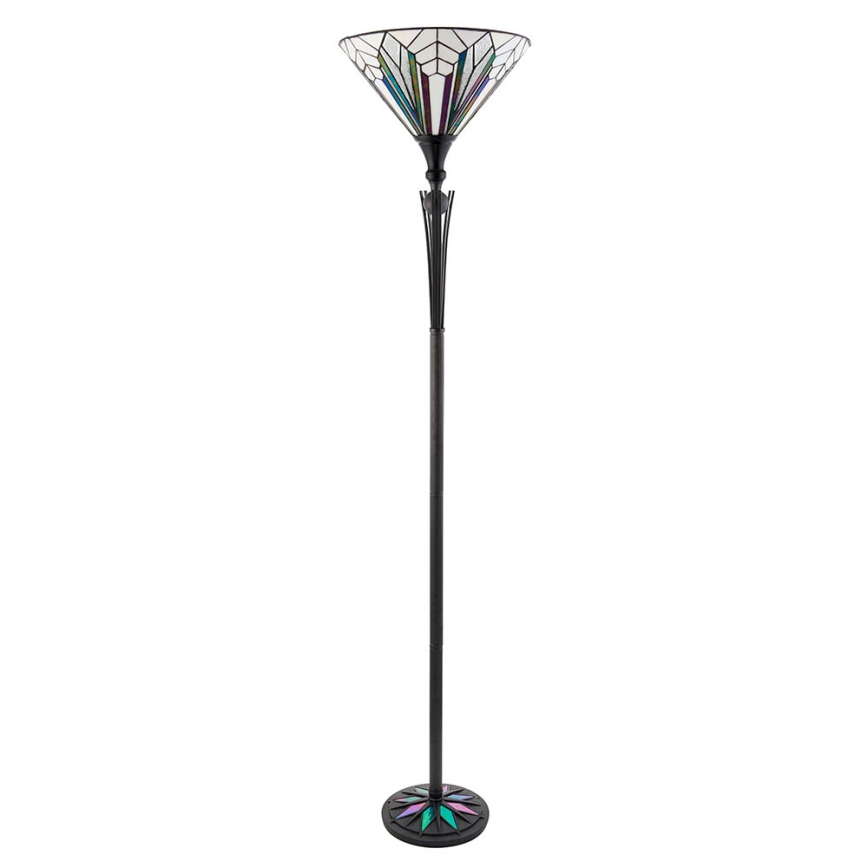 Endon 63933 - Stojací lampa Tiffany ASTORIA 1xE27/60W/230V pr. 40 cm