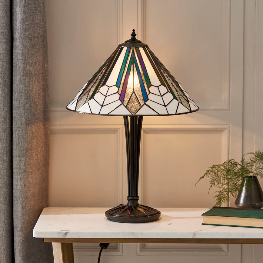 Endon 63939 - Stolní lampa ASTORIA 1xE27/60W/230V pr. 40 cm