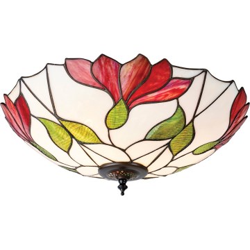 Endon 63960 - Stropní svítidlo BOTANICA 2xE27/60W/230V pr. 45 cm