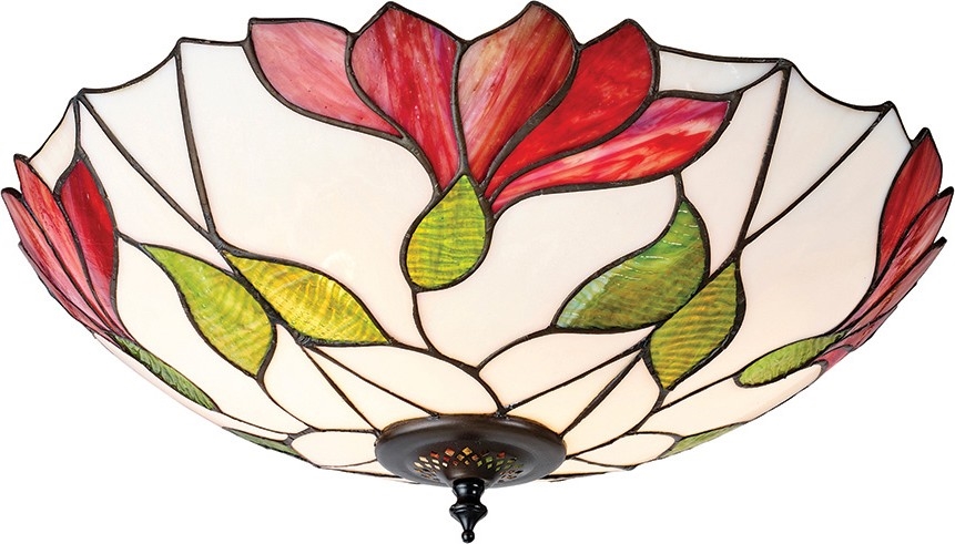 Endon 63960 - Stropní svítidlo BOTANICA 2xE27/60W/230V pr. 45 cm