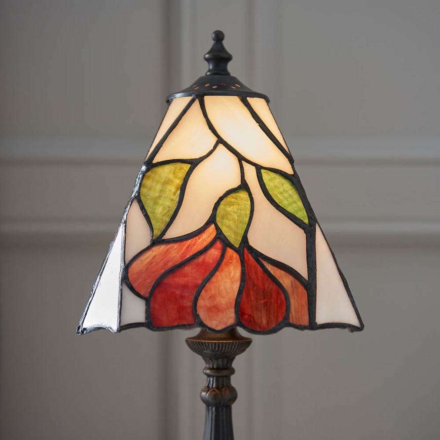 Endon 63963 - Stolní lampa Tiffany BOTANICA 1xE14/40W/230V pr. 16 cm