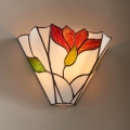 Endon 63964 - Nástěnné svítidlo Tiffany BOTANICA 1xE14/40W/230V