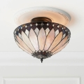 Endon 63978 - Přisazený lustr Tiffany BROOKLYN 3xE27/60W/230V pr. 40 cm