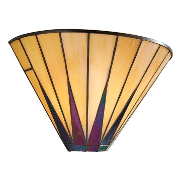Endon 64046 - Nástěnné svítidlo Tiffany DARK STAR 1xE14/40W/230V